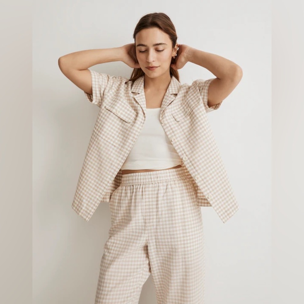 Madewell Camp Shirt in Check